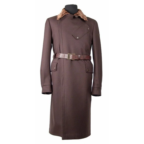 Authentic Belstaff Super Rare Wool Competition Full Length Coat Size EU L  Large - Picture 5 of 16